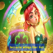 terraria wings tier list